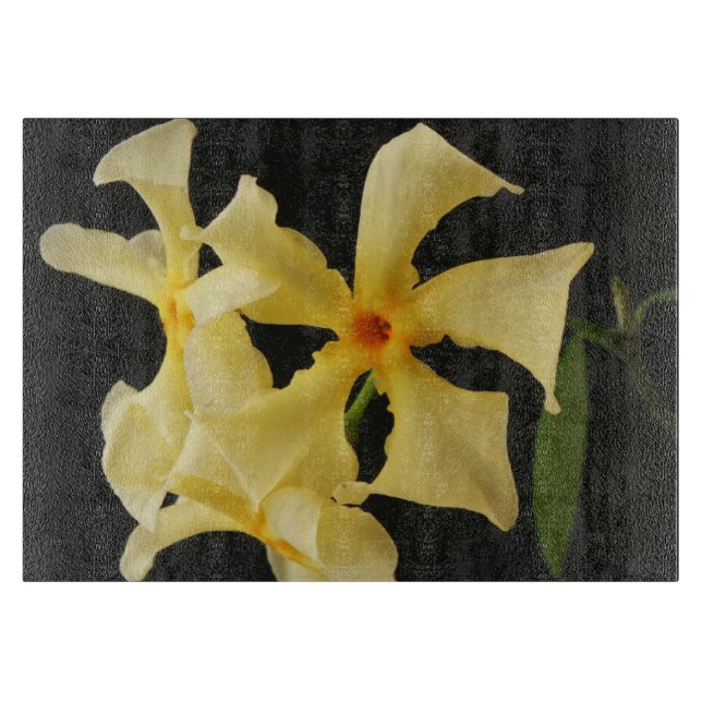Star Jasmine Flower cbcnm Cutting Board (Front)