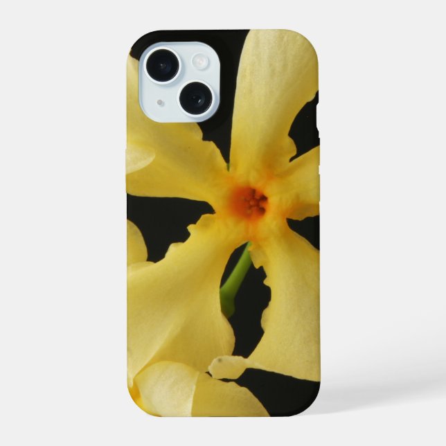 Star Jasmine Flower ipha iPhone 15 Case (Back)
