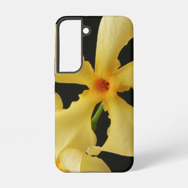 Star Jasmine Flower sgcna Samsung Galaxy S22 Case (Back)