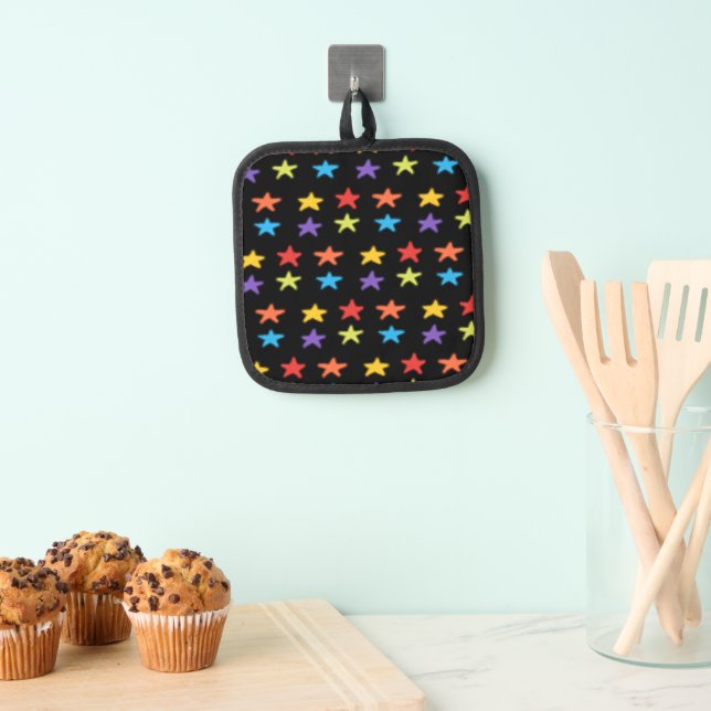 Star Light Pot Holder (Multi & Black) (Insitu(Hanging))