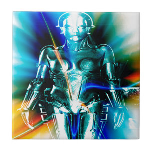 Star Light Robot Tile