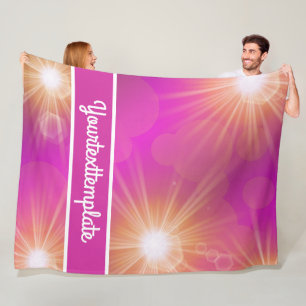 star, light, shiny, bright, shine, glow, glitter, fleece blanket