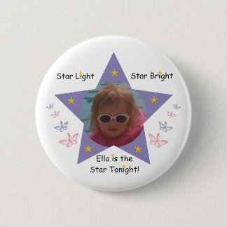 Star Light, Star Bright 2 Inch Round Button
