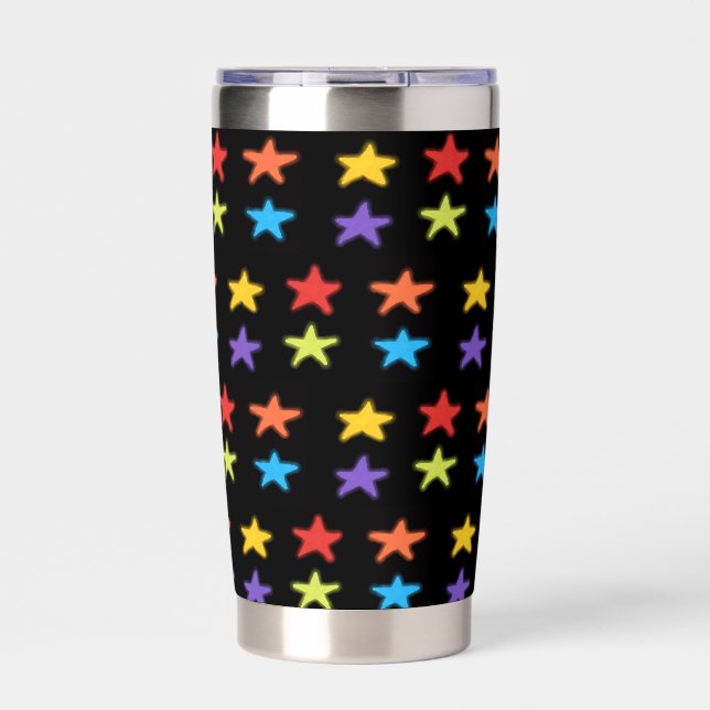 Star Light Thermal Tumbler  (Front)