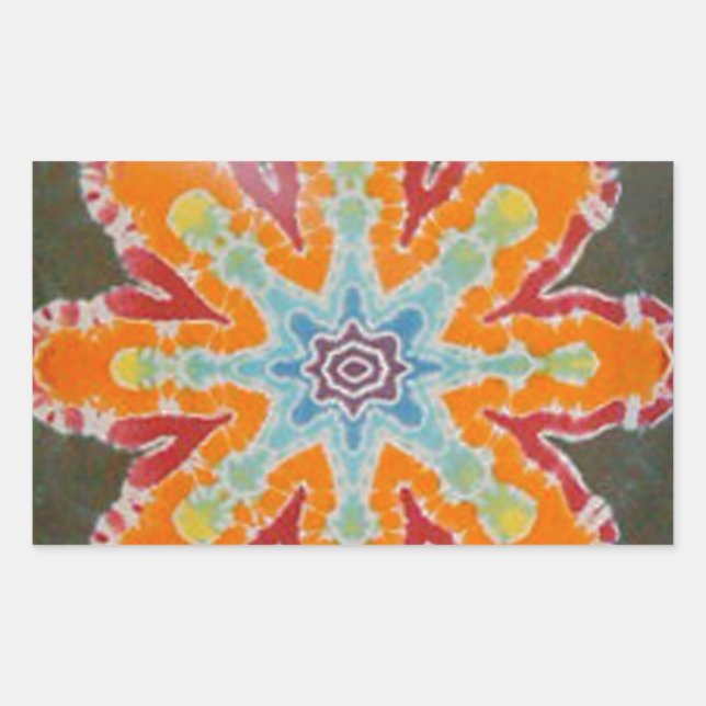 Star Light Tie Dye PhatDyes Sticker (Front)