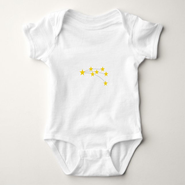 Star Logo Baby Bodysuit (Front)