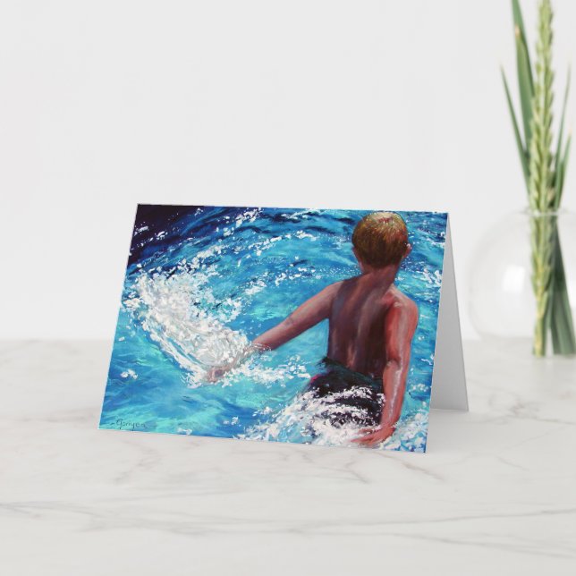 Star Maker Greeting Card (Front)