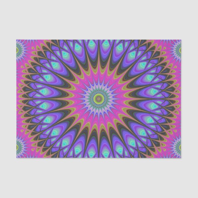 Star mandala tissue paper (Front)