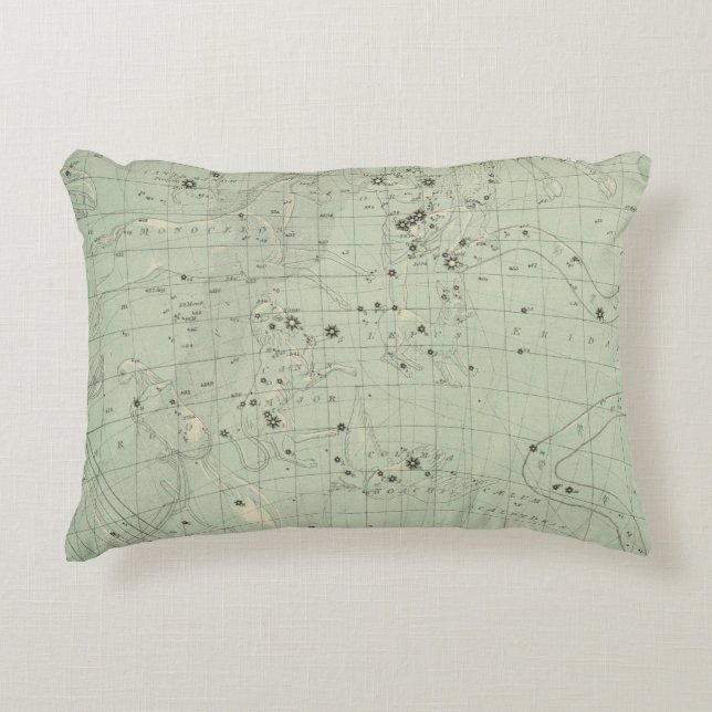 Star map 2 decorative pillow (Front)