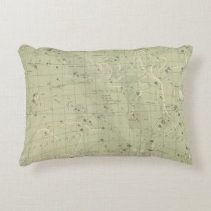 Star map 2 decorative pillow