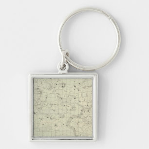 Star map 2 keychain