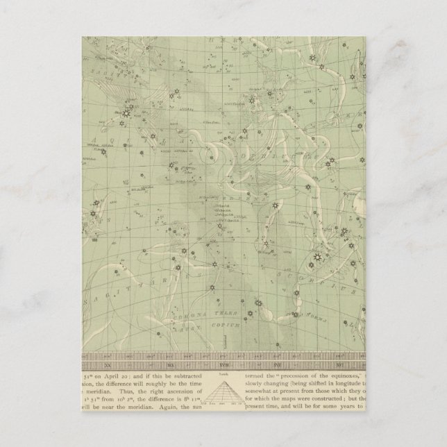 Star map 2 postcard (Front)