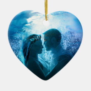 Star Map and Photo Ornament