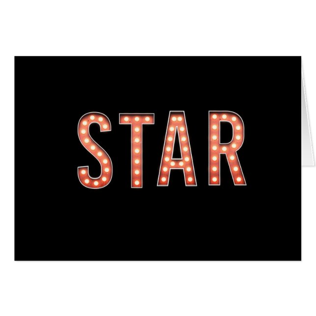 STAR Marquee Lights (Front Horizontal)