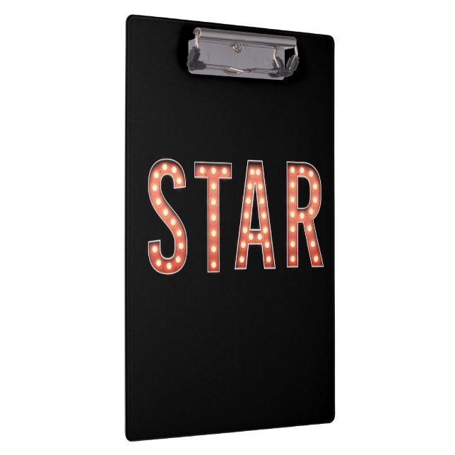 STAR Marquee Lights Clipboard (Right)
