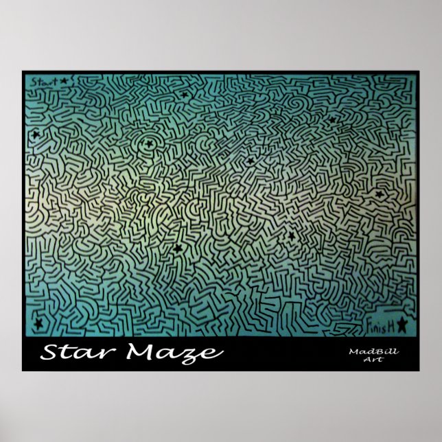Star Maze Poster (Front)