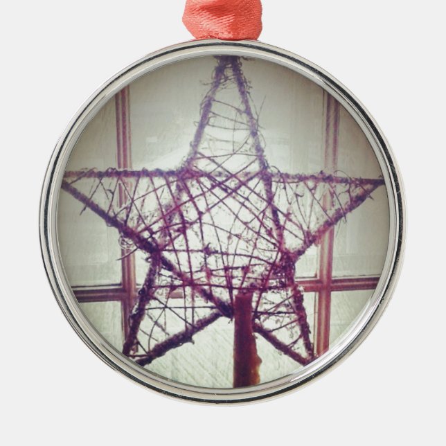 Star Metal Ornament (Front)