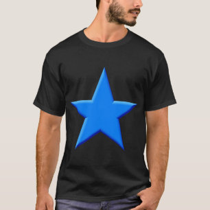 Star - Mid Blue T-Shirt