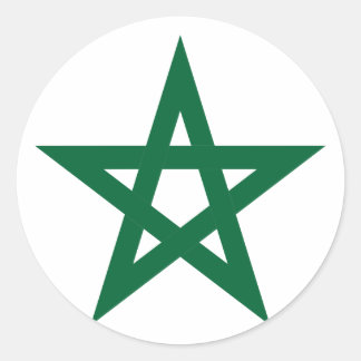 Star Morocco, Morocco Classic Round Sticker