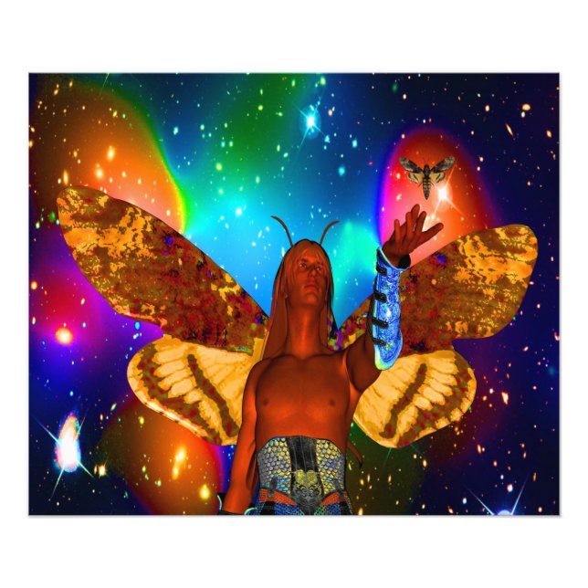 Star Moth Photo Print (Front)