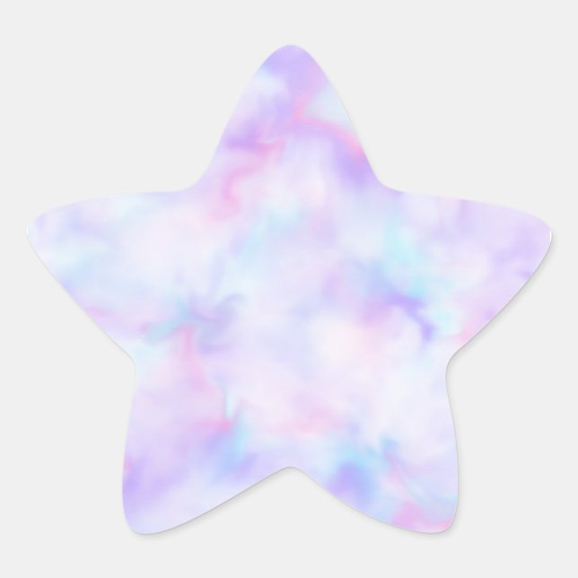 Star Multicolor Labels and Sticker  (Devant)