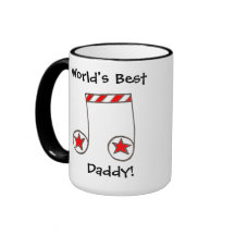 Star Musical Note World's Best Daddy Gift