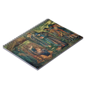 Star of Bethlehem (by Edward Burne-Jones) Notebook