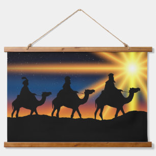 Star of Bethlehem, Christ is Born, Hanging Tapestry
