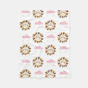 Star Of Bethlehem Flower Fleece Blanket