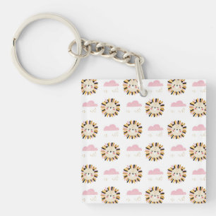Star Of Bethlehem Flower Keychain