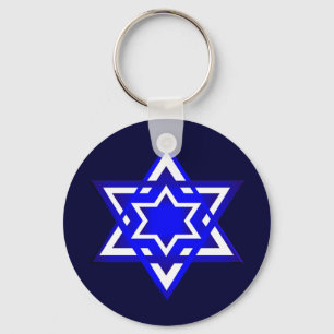 Star of David 3d Keychain