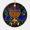 STAR OF DAVID AND MENORAH