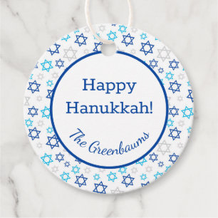 Star of David Favour Tags