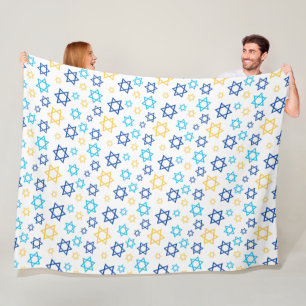 Star of David Fleece Blanket