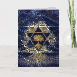 Star of David Graphic Arts Card