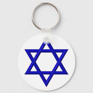 Star Of David Keychain