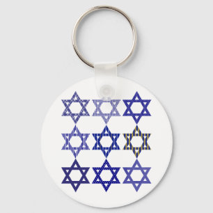 Star of David Keychain