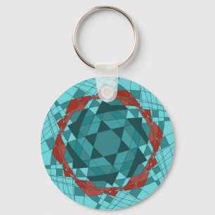 star of david keychain