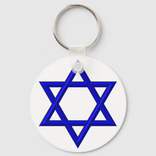 Star Of David Keychain