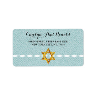 star of David Label
