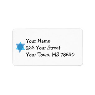 Star of David Label