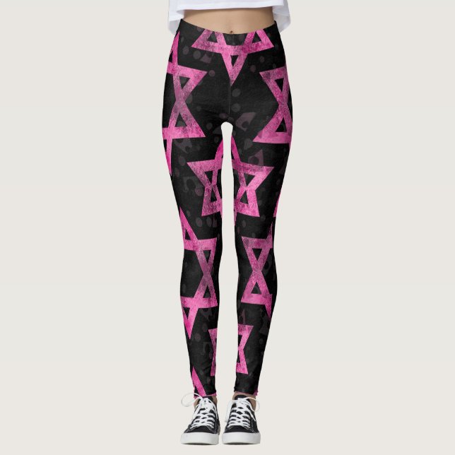 star of david legging (Front)