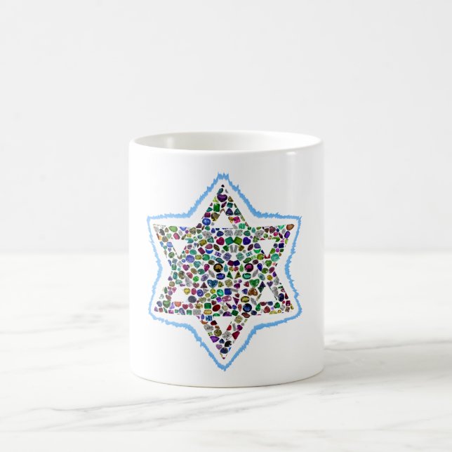 Star of David Magic Mug (Center)