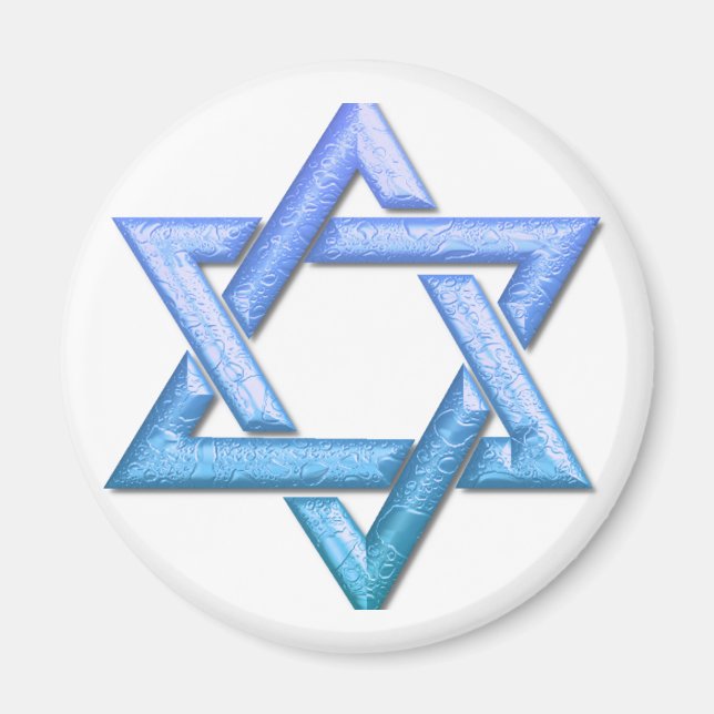 Star of David Magnet (Front)