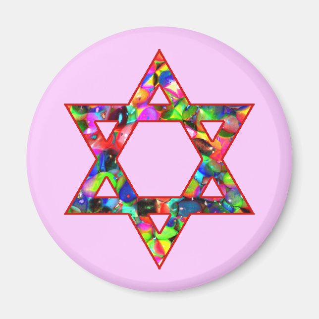 Star of David Magnet (Front)