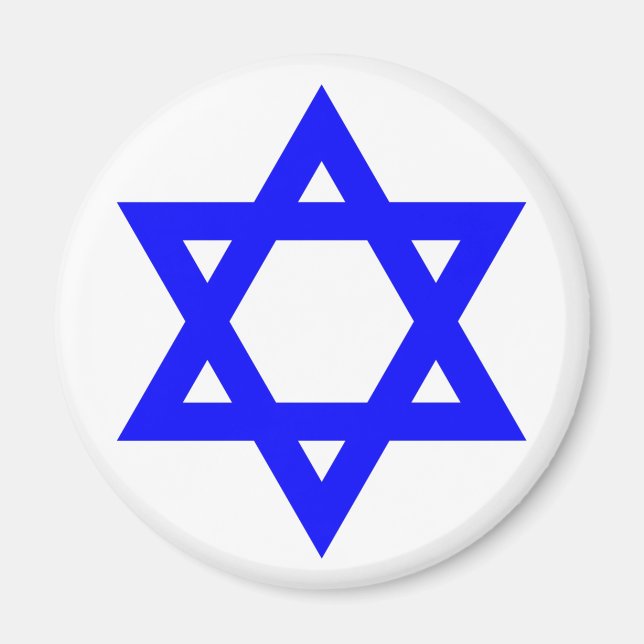 Star of David Magnet (Front)