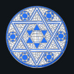 Star of David Magnet<br><div class="desc">(multiple products selected)Completely Customizable - personalize with text,  background colour,  image size and placement. Makes a great gift for holidays,  Bar & Bat Mitzvahs,  Hebrew or Sunday school teacher.</div>