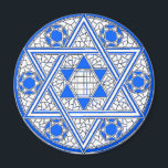 Star of David Magnet<br><div class="desc">(multiple products selected)Completely Customizable - personalize with text,  background colour,  image size and placement. Makes a great gift for holidays,  Bar & Bat Mitzvahs,  Hebrew or Sunday school teacher.</div>