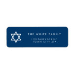 STAR OF DAVID modern plain simple navy blue white<br><div class="desc">Setup as a template it is easy to customize with your own text - make it yours! - - - - - - - - - - - - - - - - - - - - - - - - - - - - - - - - - -...</div>