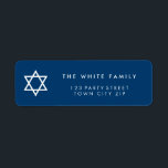 STAR OF DAVID modern plain simple navy blue white<br><div class="desc">Setup as a template it is easy to customize with your own text - make it yours! - - - - - - - - - - - - - - - - - - - - - - - - - - - - - - - - - -...</div>